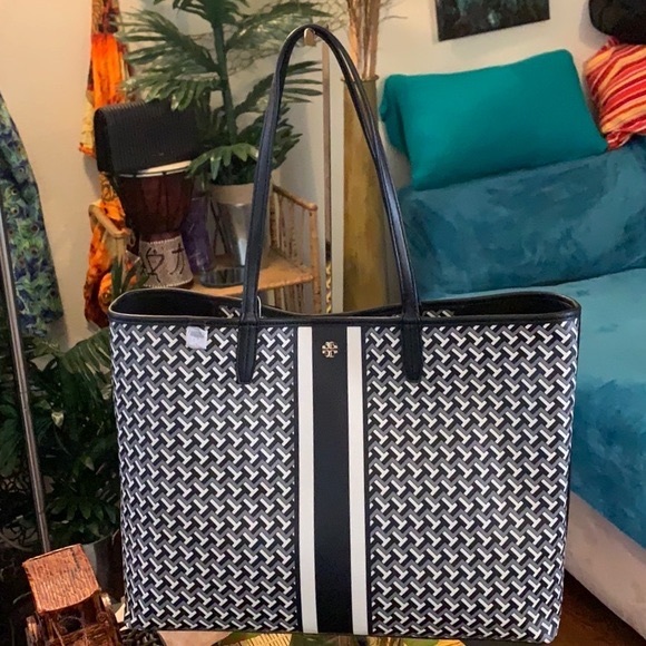 No longer avail. Tory Burch T Zag Tote - Picture 2 of 9